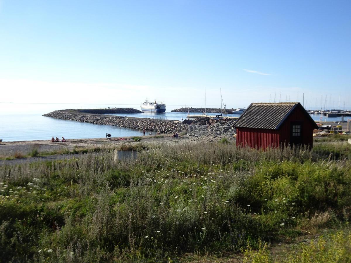 Stuga m havsutsikt&50m till strand Byxelkrok Exteriör bild